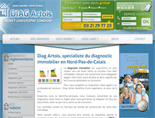 Tablet Screenshot of diagartois.fr